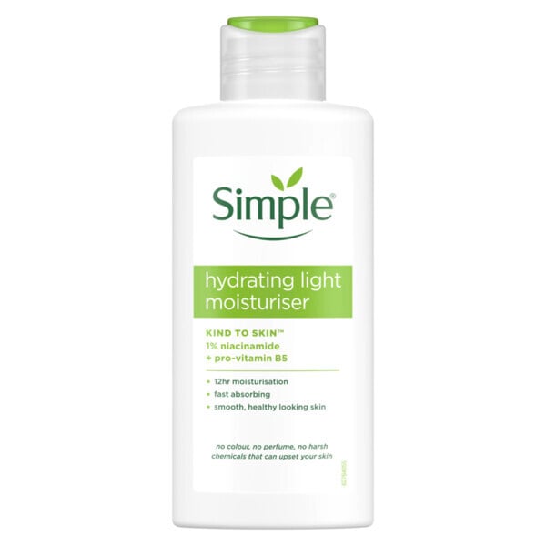 Simple Kind to Skin Hydrating Light Face Moisturiser 125ml