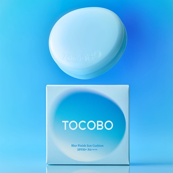 Tocobo Blur Finish Sun Cushion 01 Cotton Blue SPF50+ PA++++ 13g
