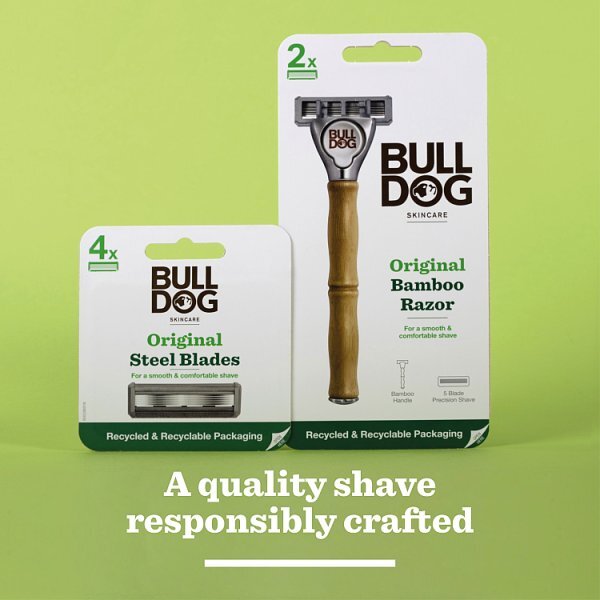Bulldog Skincare Original Razor Blades 4 Pack