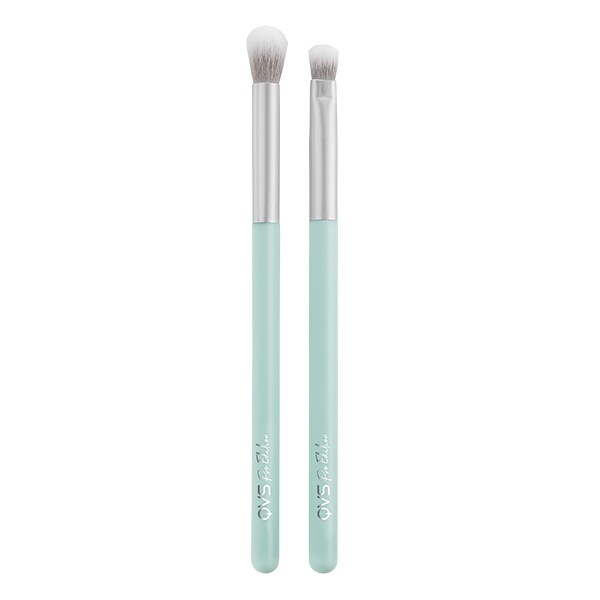 QVS Pro Edition Eyeshadow Duo Brush Set