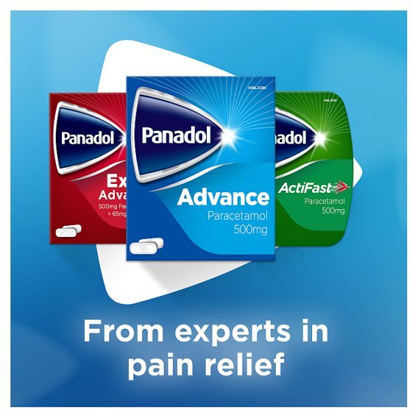 Panadol Advance Pain Relief  500 mg Paracetamol Tablets 16s