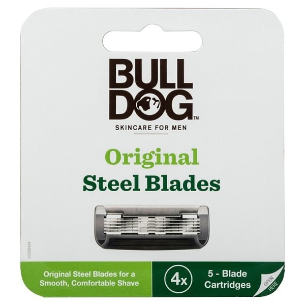 Bulldog Skincare Original Razor Blades 4 Pack