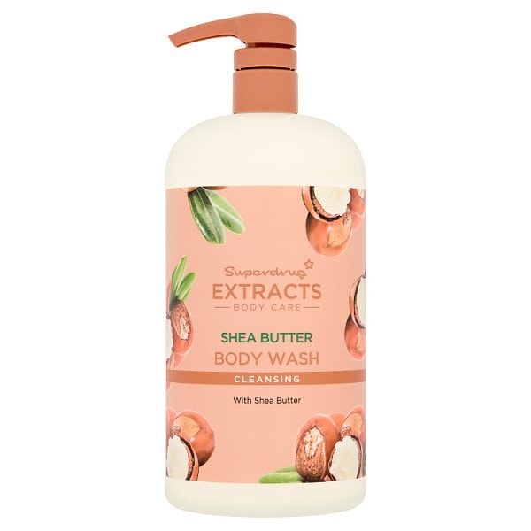 Superdrug Extracts Shea Body Wash 1L