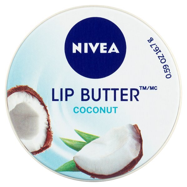 Nivea Lip Butter Tin Coconut 16.7g