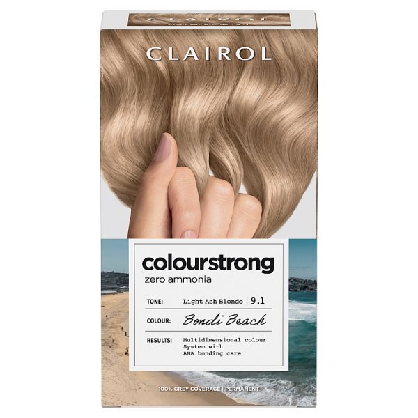 Clairol Colour Strong Zero Ammonia Hair Dye Light Ash Blonde