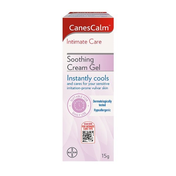 Canescalm Intimate Care Soothing Cream Gel 15g