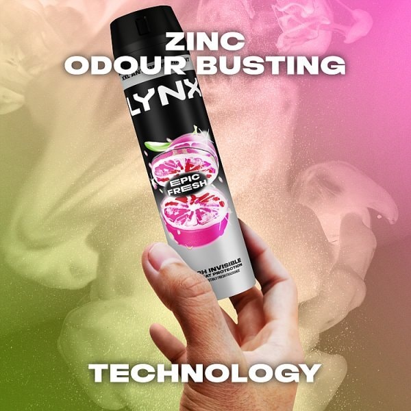Lynx Epic Fresh Anti-Perspirant Deodorant Aerosol 250 ml