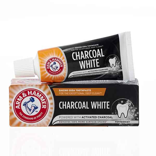 Arm & Hammer Charcoal White Toothpaste 25ml