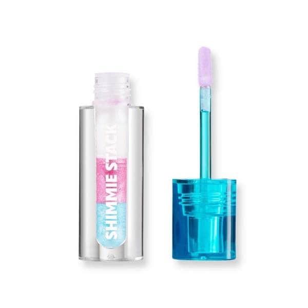 Trouble Maker Shimmie Lip Gloss Stack Unicorn Charlie Liliac
