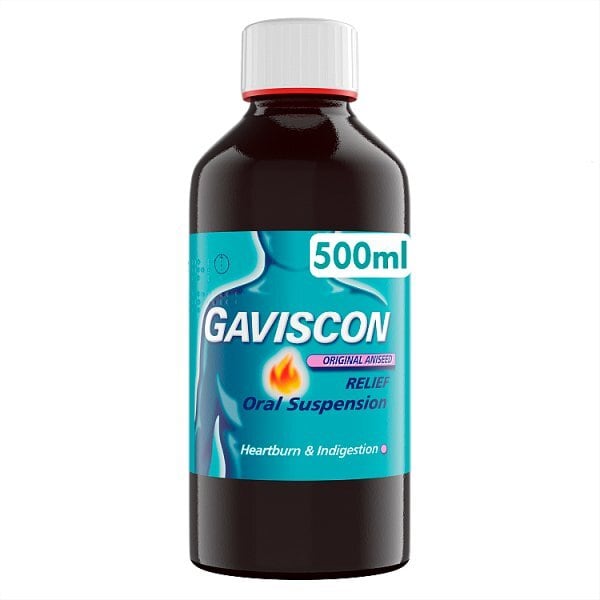 Gaviscon Liquid Original Aniseed 500Ml