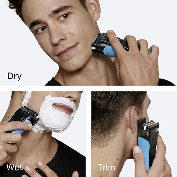 Braun Series 3+ Electric Shaver For Men, 3040S