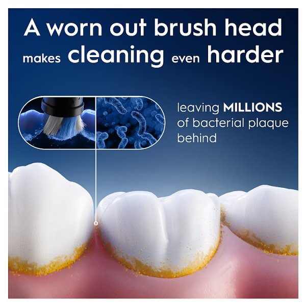 Oral-B Io Ultimate Clean Black Replacement Brush Heads 4Ct