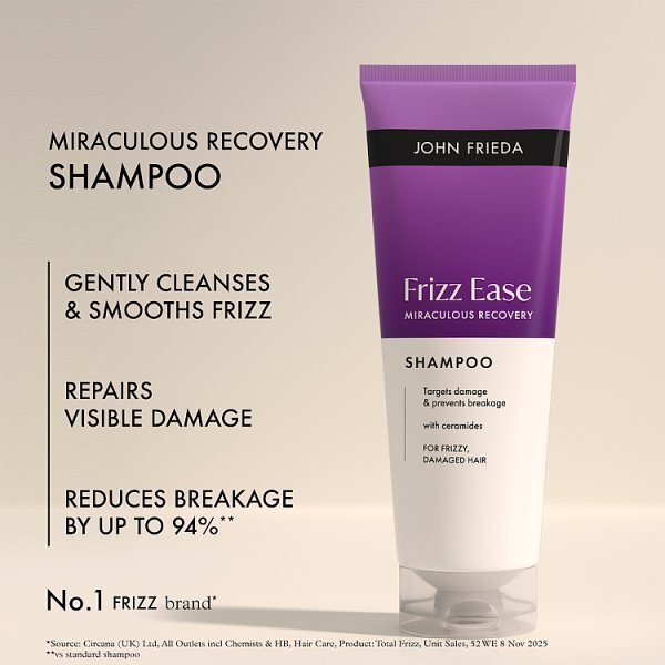 John Frieda Frizz Ease Miraculous Recovery Shampoo 250Ml