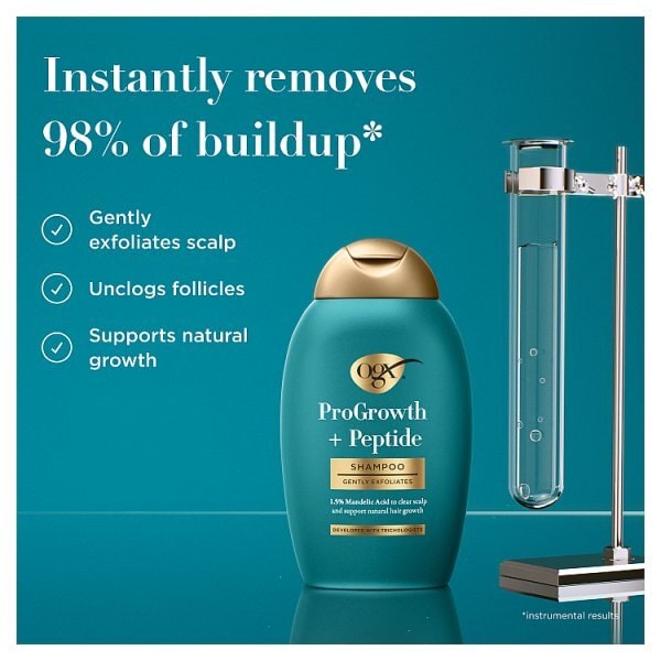 Ogx Progrowth + Peptide Shampoo 385Ml
