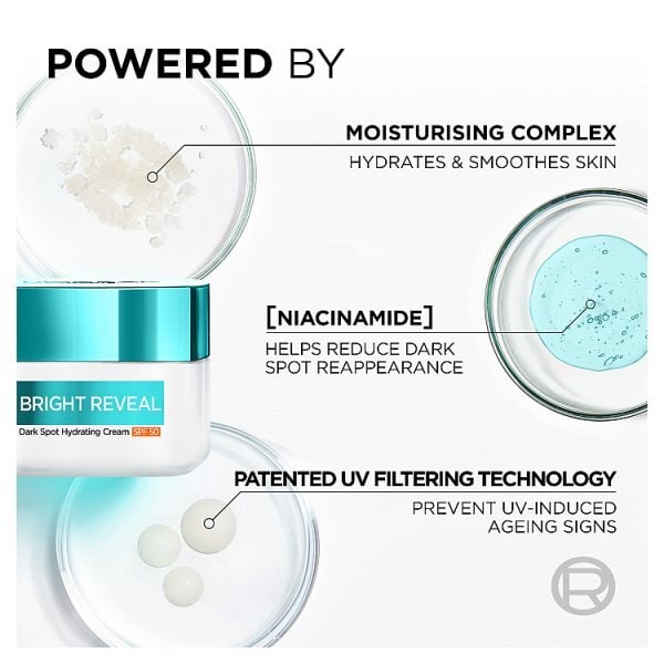 L'Oréal Paris Bright Reveal Dark Spot Hydrating Cream SPF 50