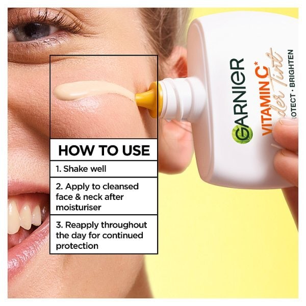 Garnier Vitamin C Wonder Tint SPF50+ Light Shade for Even Tone 40ml