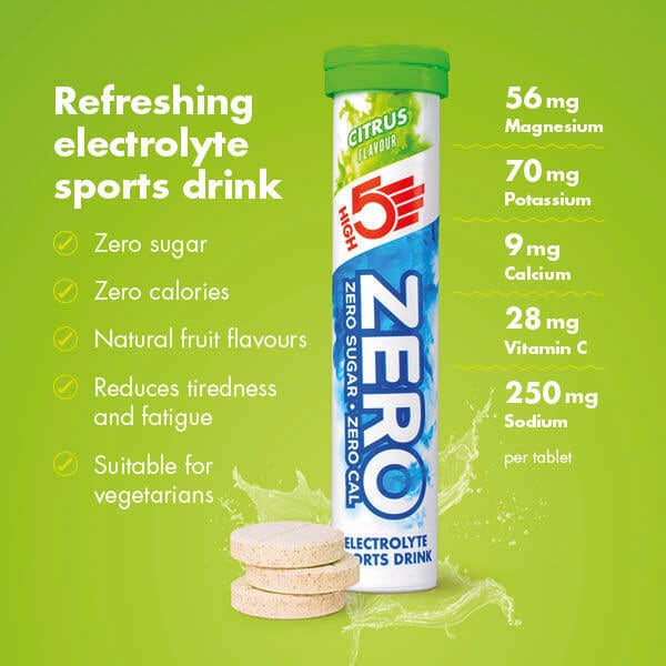 High5 Zero Citrus Hydration Tablets