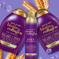 DNR OGX Refresh & Full+ Biotin & Collagen Dry Shampoo 165ml