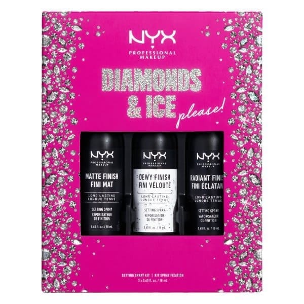 Nyx Professional Makeup Mini Setting Spray Trio Giftset