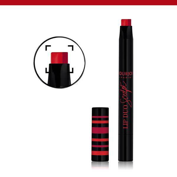 Bourjois Lip Duo Sculpt Lipstick 06 Rouge Tango