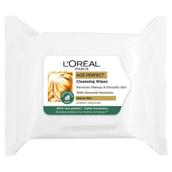 L'Oreal Paris Age Perfect Cleansing Wipes x25