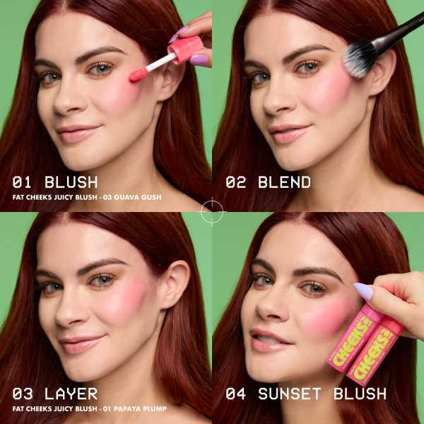 NYX Professional Makeup Fat Cheeks Blush  Papaya Plump