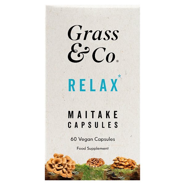 Grass & Co. Relax Maitake Mushrooms Capsules