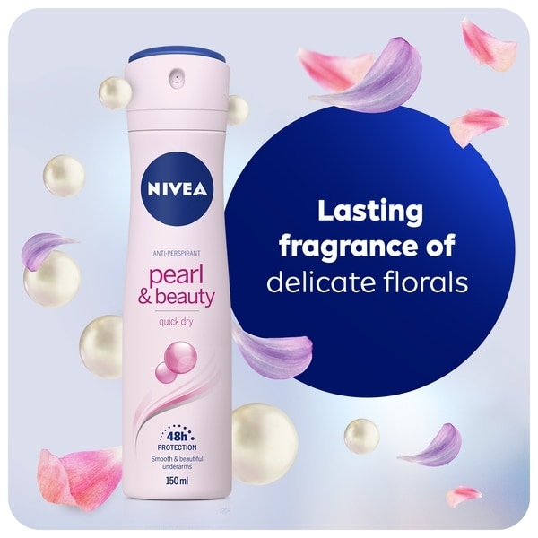 NIVEA Anti-Perspirant Deodorant Spray Pearl & Beauty 150ml