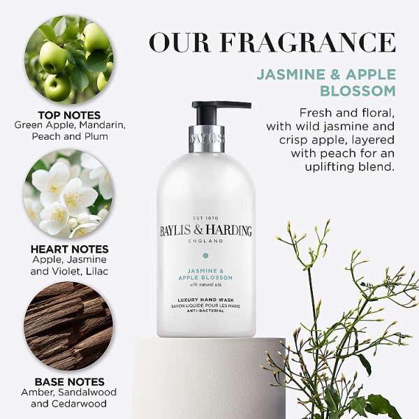 Baylis & Harding Signature  Antibacterial Hand Wash 500ml