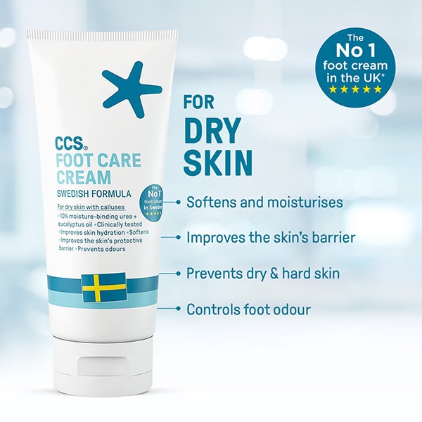 CCS Foot Care Cream for Dry and Callused Feet 175 ml