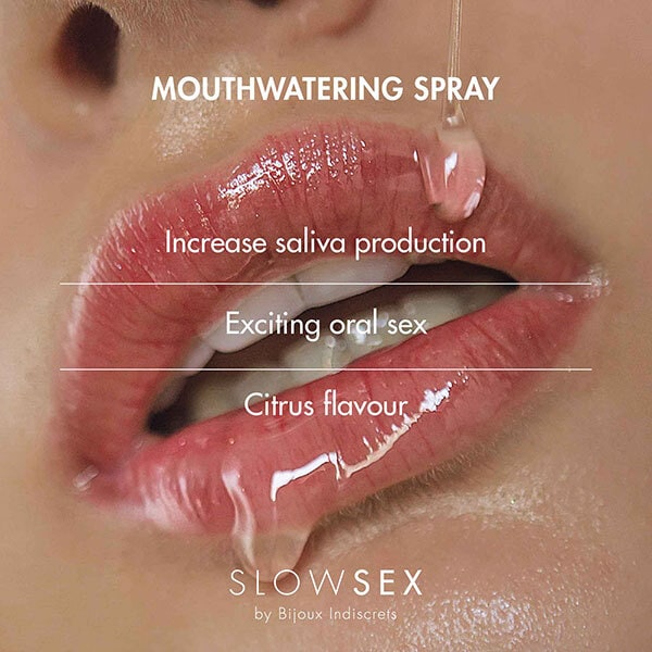 Bijoux Indiscrets Mouthwatering spray oral sex SLOW SEX 13ml