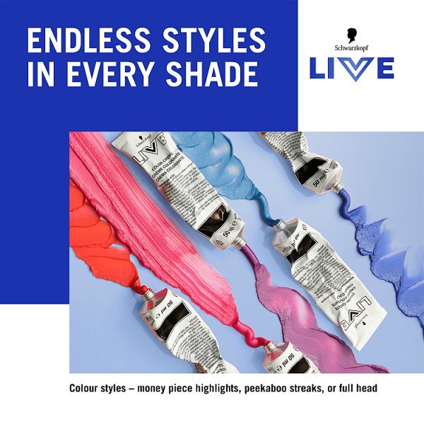 Schwarzkopf LIVE 025 Dusty Rose Semi-Permanent Hair Dye