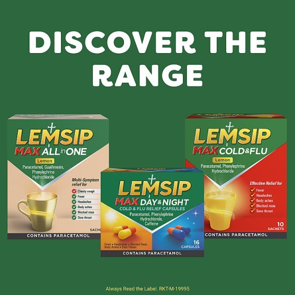 Lemsip Cough Liquid Dry Cough & Sore Throat Relief  180ml