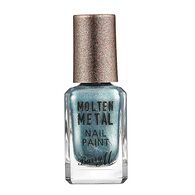 Barry M Molten Metal Glitter Nail Polish - Blue Glacier