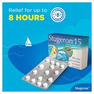 Stugeron Cinnarizine 15mg Tablets 15s