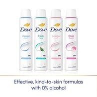 Dove Women Powder Anti-Perspirant Deodorant Spray 200ml