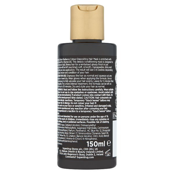 Superdrug Radiance Colour Conditioning Mask Bold Brunette