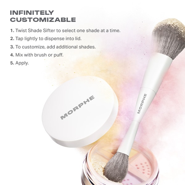 Morphe Bake & Set Loose Powder Quad- Rich Harmony
