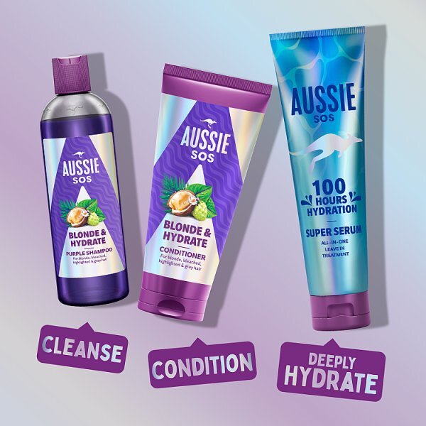 Aussie&nbsp;Blonde&nbsp;&&nbsp;Hydrate&nbsp;Purple&nbsp;Shampoo&nbsp;300ml