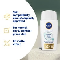 Nivea Sun Derma Blemish Control Sun Fluid Spf50+ 40Ml