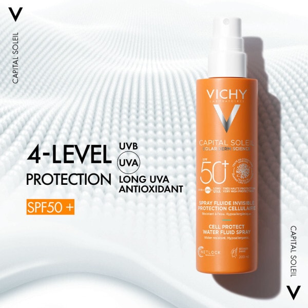 Vichy Capital Soleil Uv Sun Protection Spray Spf50+ 200ml