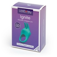 Lovehoney Ignite 20 Function Vibrating Rabbit Love Ring Aqua