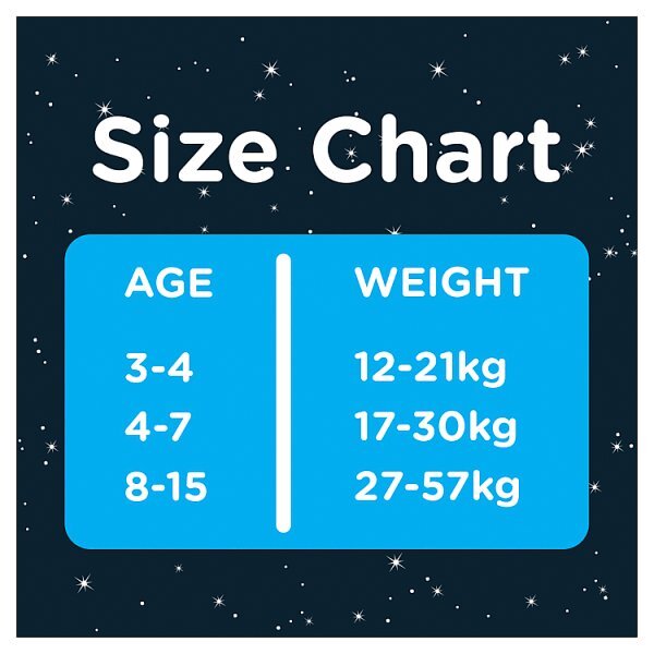 Huggies DryNites 8-15 Years Boy's Pyjama Pants x 9