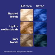 LIVE UltraBrights Semi-permanent Blue Hair Dye Electric Blue