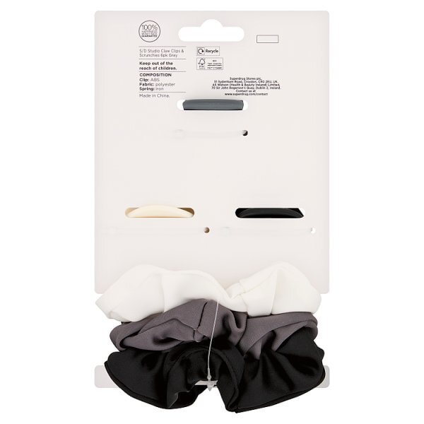 Studio London Claw Clips & Scrunchie