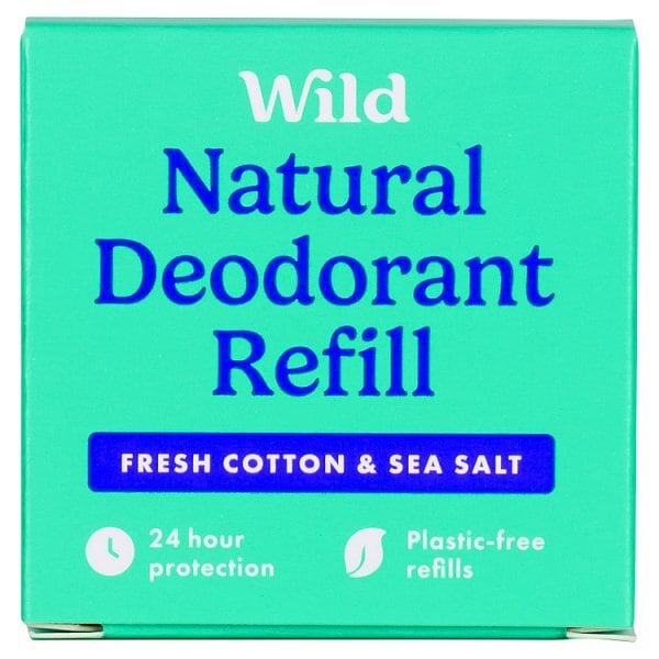 Wild Cotton & Sea Salt Deodorant Refill 40g