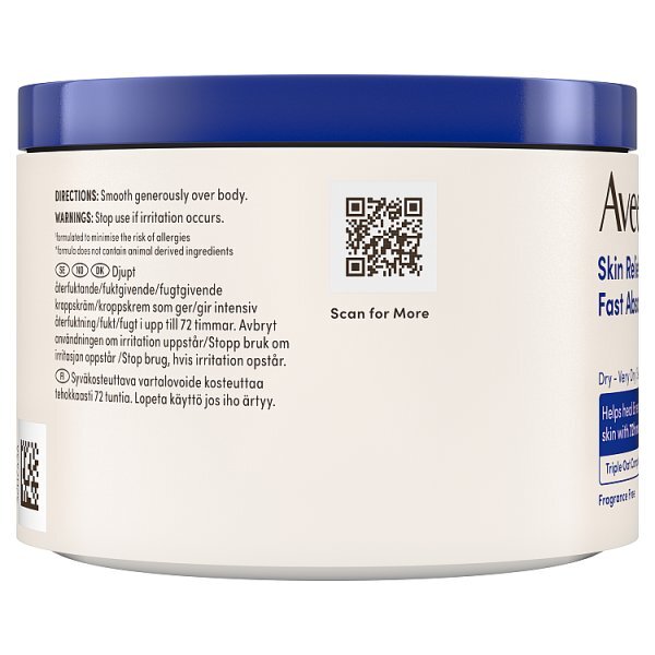 AVEENO Skin Relief light-weight Cream Jar 400ml