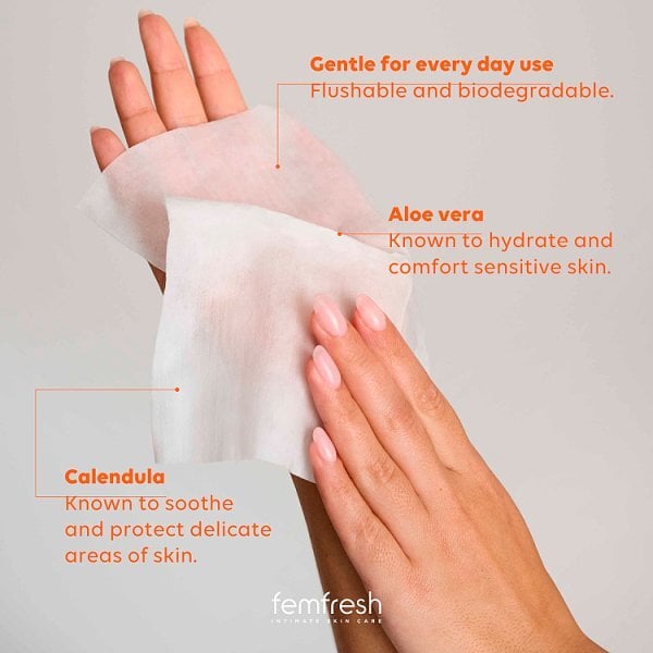 Femfresh Wipes 25 Pack