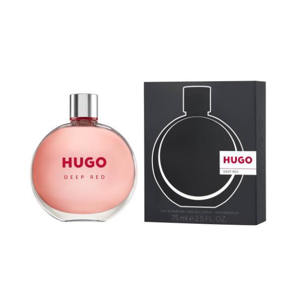 Hugo Deep Red Eau De Parfum For Women 75Ml