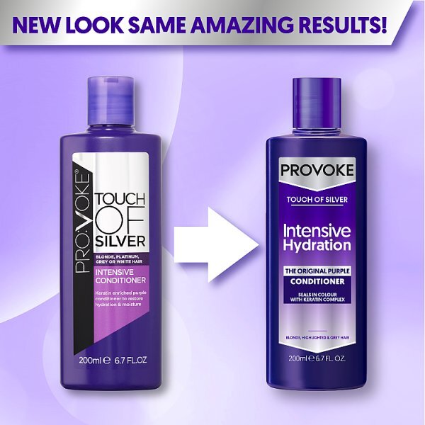 Provoke Touch of Silver Intensive Hydration Purple Conditioner 200ml